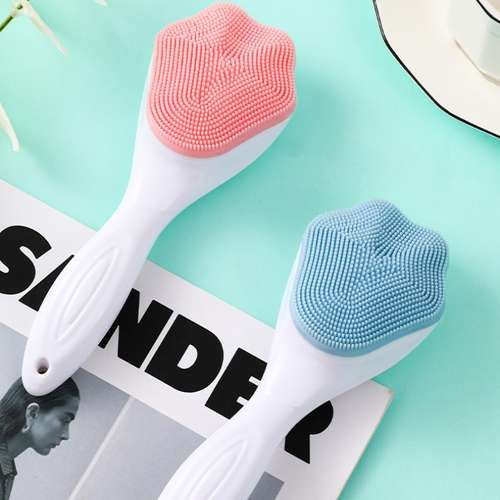 Silicone Face Scrubber – Exfoliating Facial Cleansing Brush for Pores & Blackhead Removal