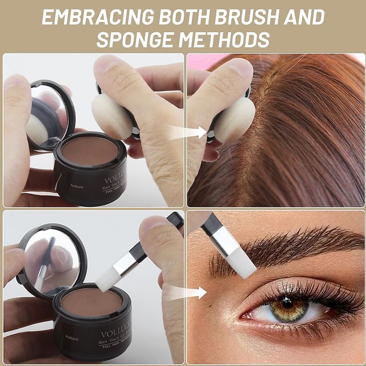 Hairline Powder (Brown & Black)